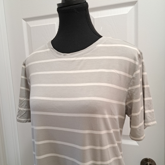 ❤️ BCBGeneration 2 Pack Dresses Blue Grey  White Striped Solid Women's XS Small - Picture 12 of 15